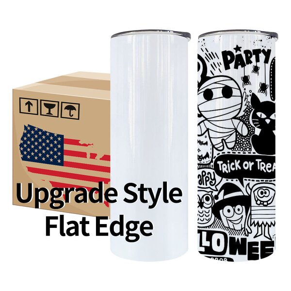 Straight Tumbler Supplier - OEM 20oz Sublimation Skinny Stainless Steel Cup