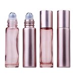 Roll on Bottle Factory - OEM 10ml Pink Thick Glass Essential Oil Roller