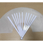 Plastic Folding Hand Fan Factory - OEM Personalized 33cm Kung Fu Rave Fan