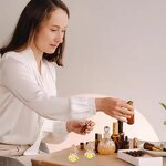 Car Air Freshener Manufacturer - OEM Hanging Empty Pendant Clear Glass Vials