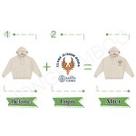 Crew Neck Sweatshirt Factory - OEM Cotton Winter Eye Patch Custom DIY Logo