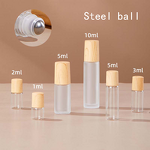Essential Oil Roller Supplier - OEM Portable Glass Refillable with Stainless Roller