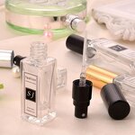 Glass Perfume Bottles Factory - OEM Flat Cylinder 10-30ml with Pump Sprayer