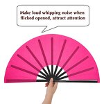Double-Sided Folding Fan Manufacturer - OEM Large Martial Arts Dance Clack Fan