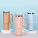 40oz Tumbler Supplier - OEM Stainless Steel Thermos Insulation Straw Bottle
