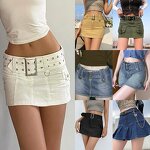 Women's Denim Shorts Factory - OEM 2024 Summer Wide Leg A Line