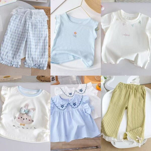 Kids Clothing Factory - OEM Stock Wholesale T-shirt Shorts Set