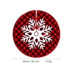 Christmas Tree Skirt Manufacturer - OEM 2024 Holiday Decoration