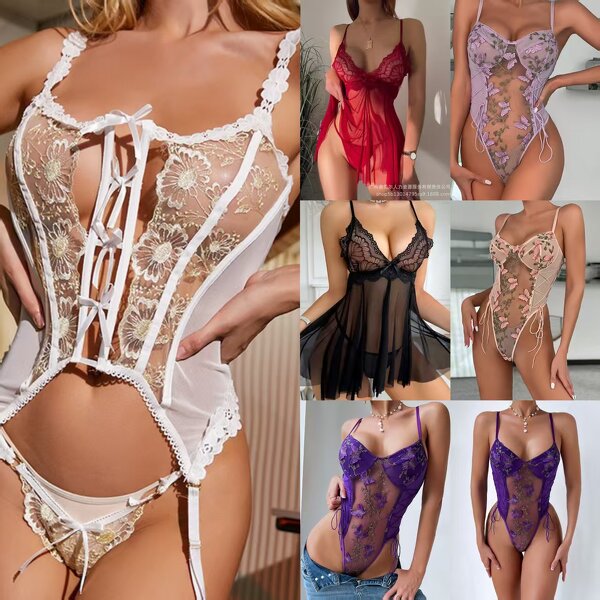 Lingerie Set Factory - OEM Wholesale See-through Pajamas
