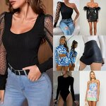 Women's Apparel Factory - OEM Wholesale Mix Bales Cami Crop Top