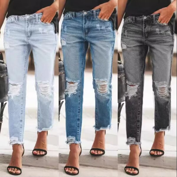 Women's Jeans Manufacturer - OEM Branded Mixed Clothing Wholesale