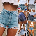 Women's Denim Shorts Factory - OEM 2024 Summer Sexy High Waist
