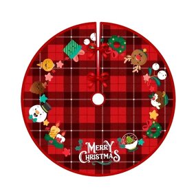 Christmas Tree Skirt Manufacturer - OEM 2024 Holiday Decoration