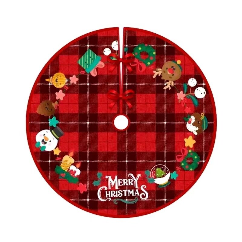 Christmas Tree Skirt Manufacturer - OEM 2024 Holiday Decoration