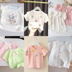 Kids Clothing Factory - OEM Stock Wholesale T-shirt Shorts Set