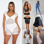 Women's Apparel Factory - OEM Wholesale Mix Bales Cami Crop Top