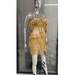 Stage Costume Dress Manufacturer - OEM Sexy Off Shoulder Halter