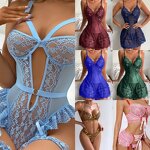 Women's Lingerie Manufacturer - OEM Mesh Plus Size Thin Knitted