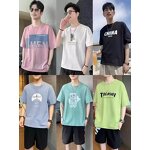 Men's T-shirt Manufacturer - OEM Wholesale Cotton Loose Round