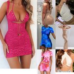 Summer Dress Manufacturer - OEM Wholesale Printed Elastic Retro