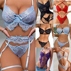 Lingerie Set Manufacturer - OEM Wholesale Transparent Lace Bra