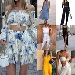 Women's Clothes Manufacturer - OEM Wholesale Clearance Mixed Dresses