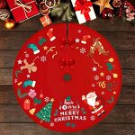 Christmas Tree Skirt Manufacturer - OEM 2024 Holiday Decoration