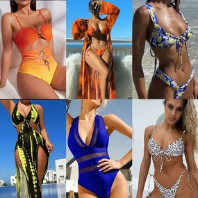 Bikini Swimsuit Manufacturer - OEM Newest Transparent Thong