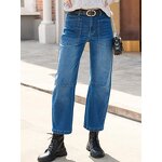Women's Jeans Manufacturer - OEM 2025 Casual High Waisted Plus