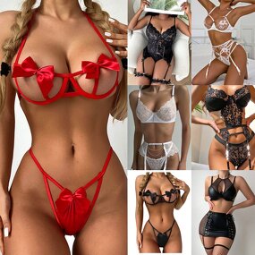 Women's Lingerie Manufacturer - OEM Wholesale Sheer Floral Mesh