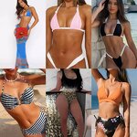 Swimsuit Factory - OEM Hot Selling Solid Micro Mini Sheer