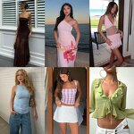 Lovito Clothing Factory - OEM Wholesale Trendy Mixed Colorful