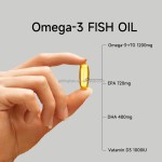Acorn Epa Dha1200mg Omega3 Fish Oil Softgel Capsules Fish Oil Omega-3 Capsules