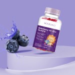 OEM Elderberry Gummies for Kids & Adults With Echinacea Zinc and Vitamin C Sugar Free Elderberry Gummy