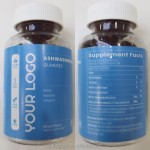 GlowLeaf Ashwagandha Extract Gummy with Vitamin D Vegan Ashwagandha Gummies Supplement