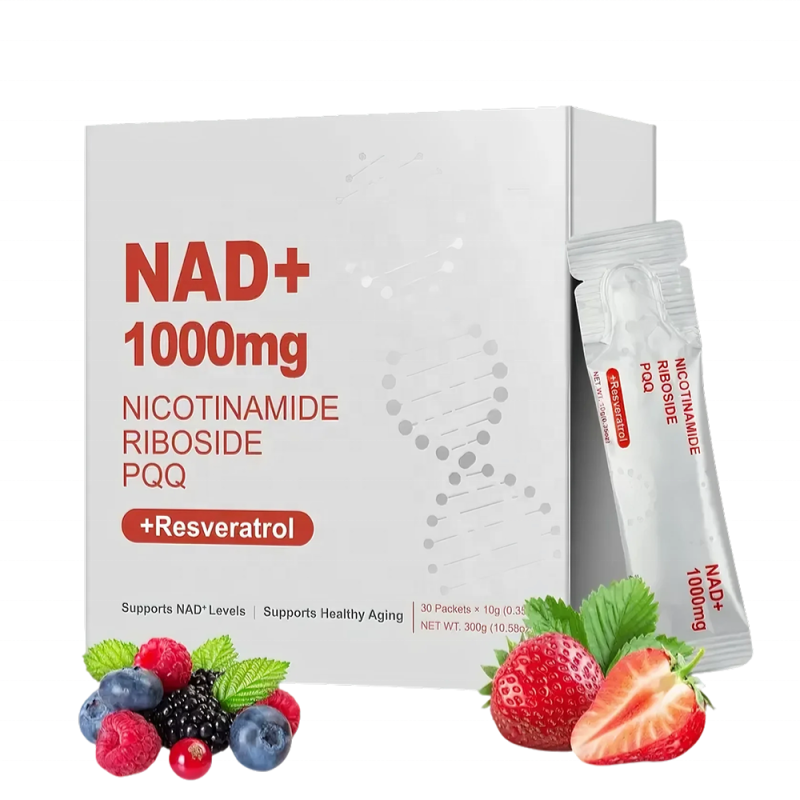 ACORN Antioxidant NAD+ Drink Oral Liquid with PQQ Heart Support Con Resveratrol NAD Supplements 1000mg