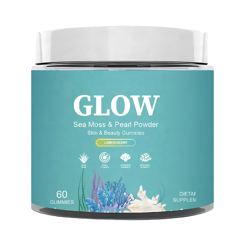 ACORN OEM/ODM Private Label Immune Support Glow Seamoss Candy Gummy Supplement Overall Health Complex Vitamin Sea Moss Gummies