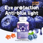 ACORN OEM/ODM Nutrients Lutein Eye Care Anti Blue Food Supplement Zeaxanthin Lutein Blueberry Gummies