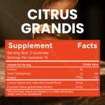 Acorn Vegan Supplement Promoting Digestion Exocarpium Supplement Citrus Grandis Gummies