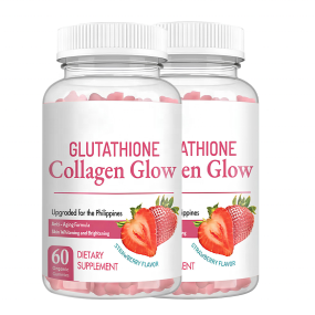 ACORN Private Label Strawberry Flavor Collagen Gummies Supplement Skin Whitening Hydration Glutathione Collagen Gummy