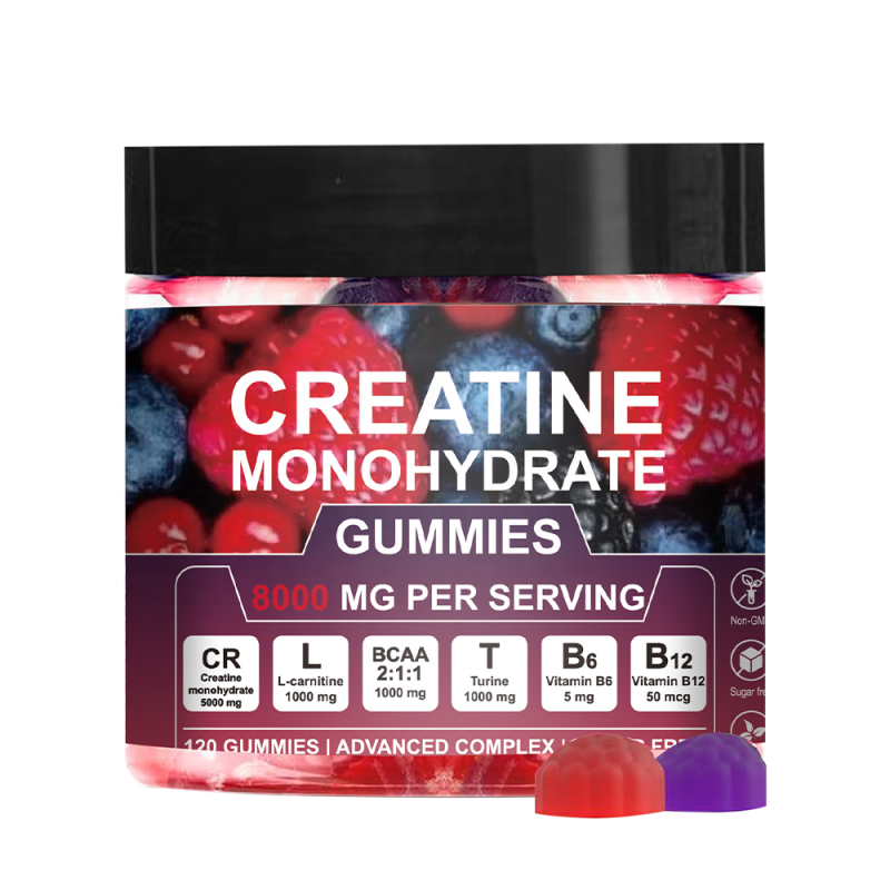ACORN Creatine Gummy Strawberry Blueberry Flavor Endurance Enhancement Gummies Supplement Muscle Support Creatine Gummies