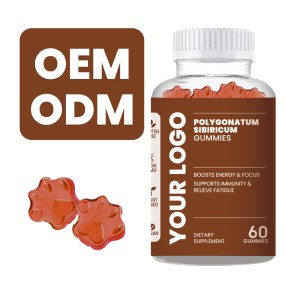 Acorn Private Label Polygonatum Sibiricum Gummies Vegan Polygonatum Gummies Immune Enhance Energy