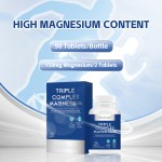ACORN Private Label Magnesium Tablet Dietary Supplement 90 Count Muscle Heart Bone Nerve Healthy Support Magnesium Supplements