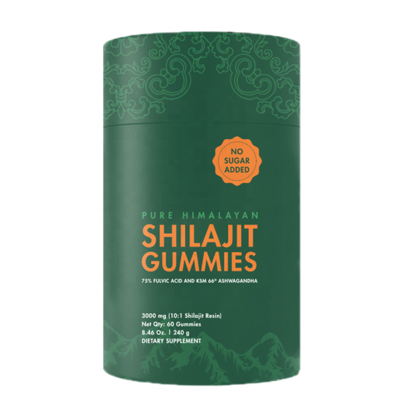 ACORN Muscle Energy Support Vegan Shilaijit Gummy with Ashwagandha Pure Shilajit Gummies 3000mg
