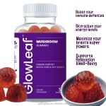 GlowLeaf Mushroom Gummies Private Label Mushroom Gummies Supplement