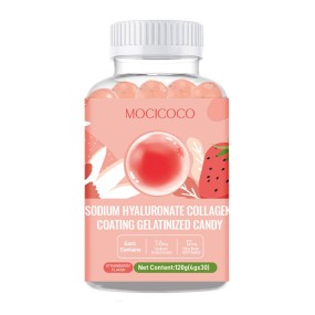Vegan Collagen Gummies Edible Collagen Hyaluronic Acid Collagen Gummies Candy Women Health Beauty Skin Whitening Care Gummies