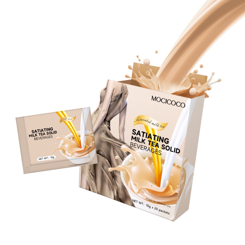 ACORN Efficient Weight Loss Products Diet Slim Milk Tea Black Tea Flavor Meal Replacement Shake Powder Slimming Tea