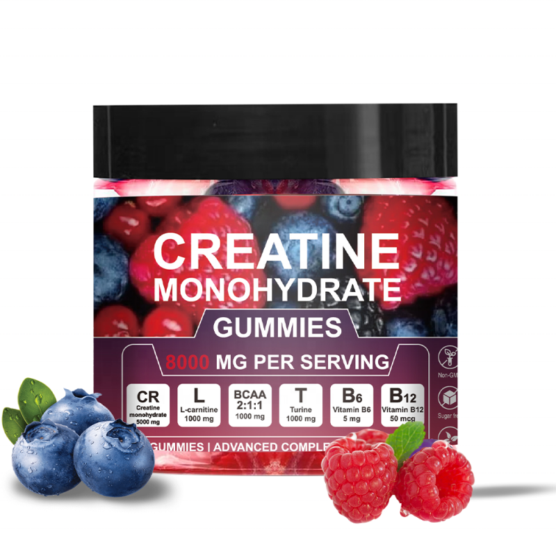 ACORN OEM Wholesale Creatine Monohydrate Gummy Sugar Free 8000mg Private Label Creatine Gummies Supplement
