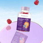 OEM Elderberry Gummies for Kids & Adults With Echinacea Zinc and Vitamin C Sugar Free Elderberry Gummy