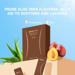GlowLeaf Gut Health Supplement Probiotics Immune Support Wight Managements Prune Aloe Vera Jelly Stick